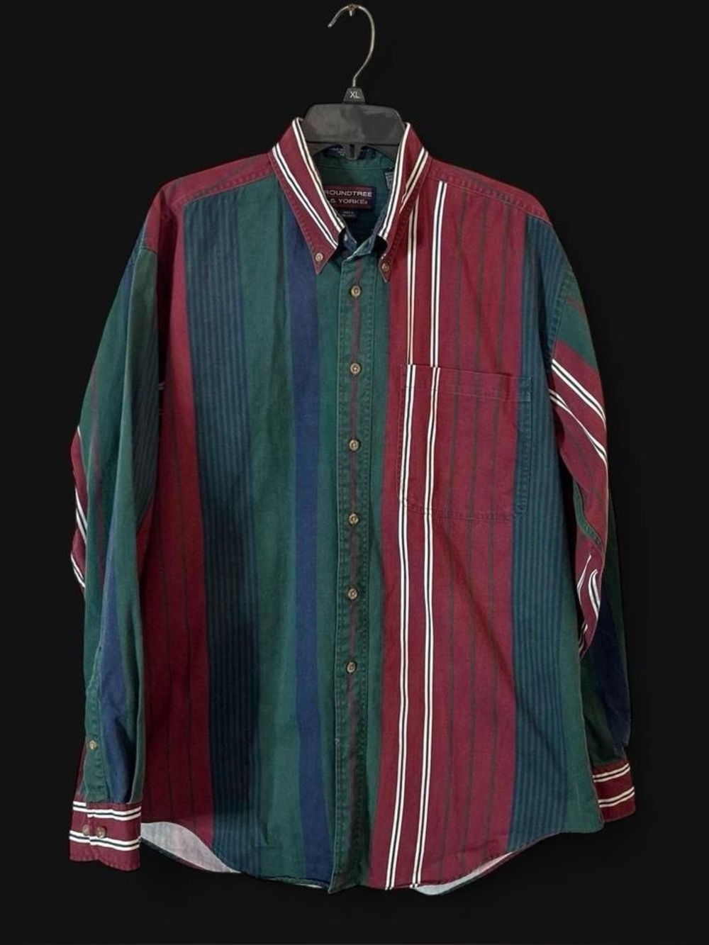 Roundtree & Yorke 80s 90s vintage Canyon Cloth shirt